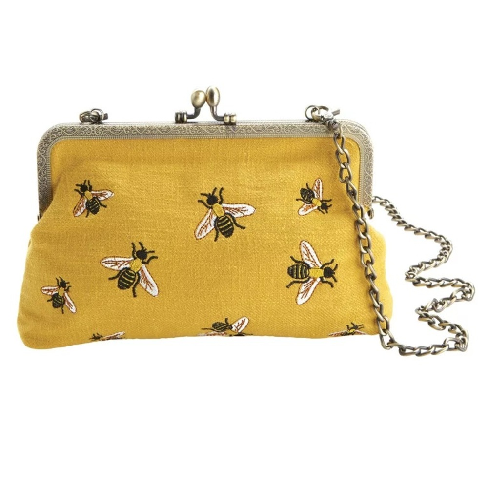 Comeco Bumblebee Crossbody Clutch